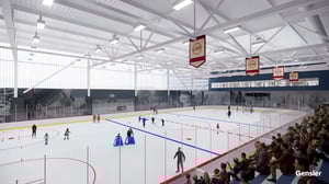 Rendering of Community Ice at Reno Arena.